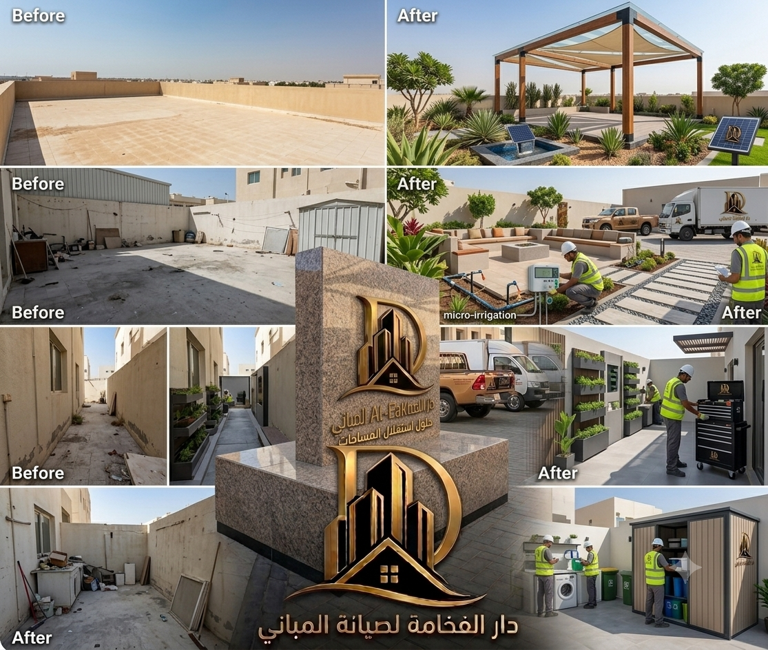 استغلال المساحات
